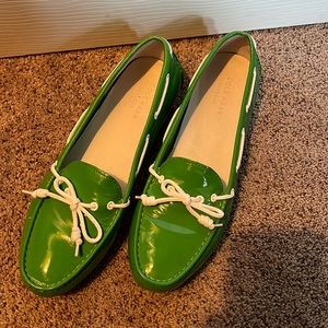 Cole Haan patent leather driving loafer size 9B